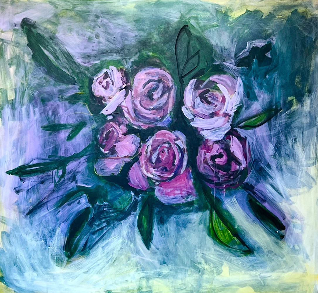 Acrylic on Canvas<br />
120x130cm<br />
2024<br />
Available