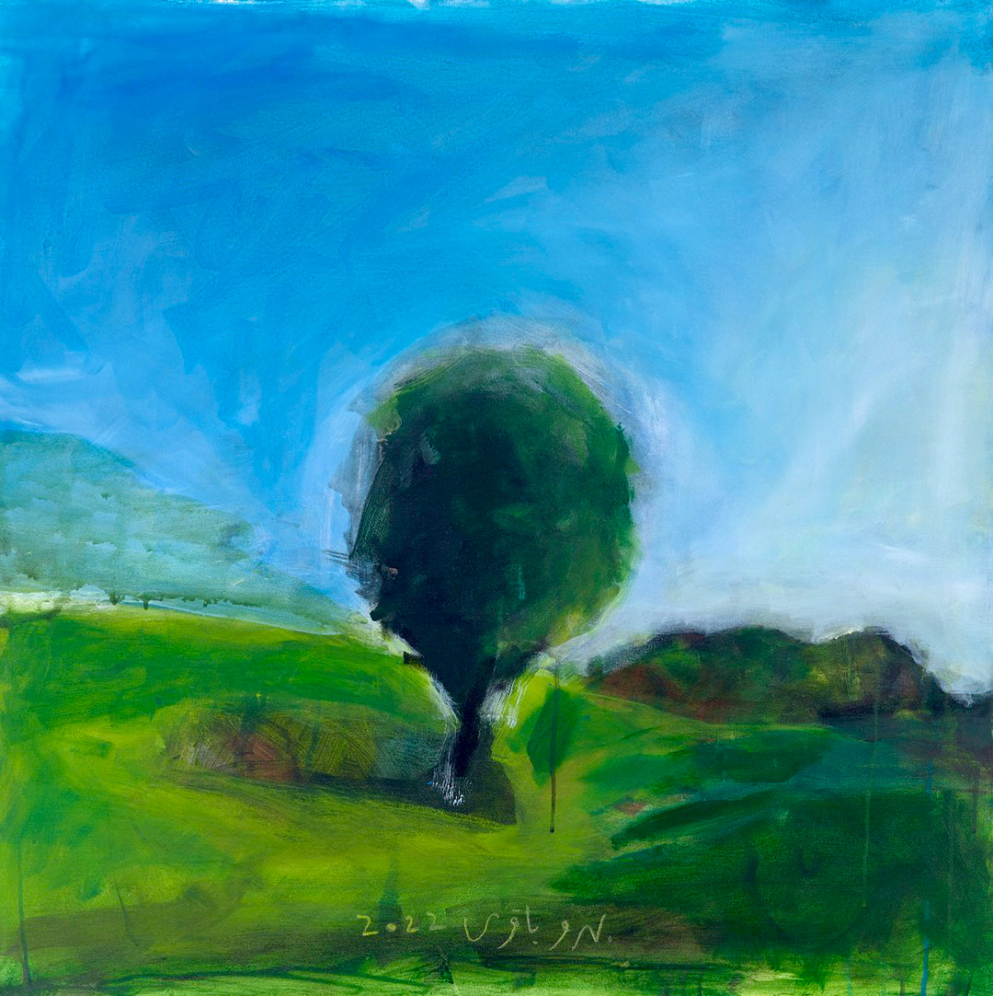 Acrylic on Canvas<br />
100x100 cm<br />
2022<br />
Available