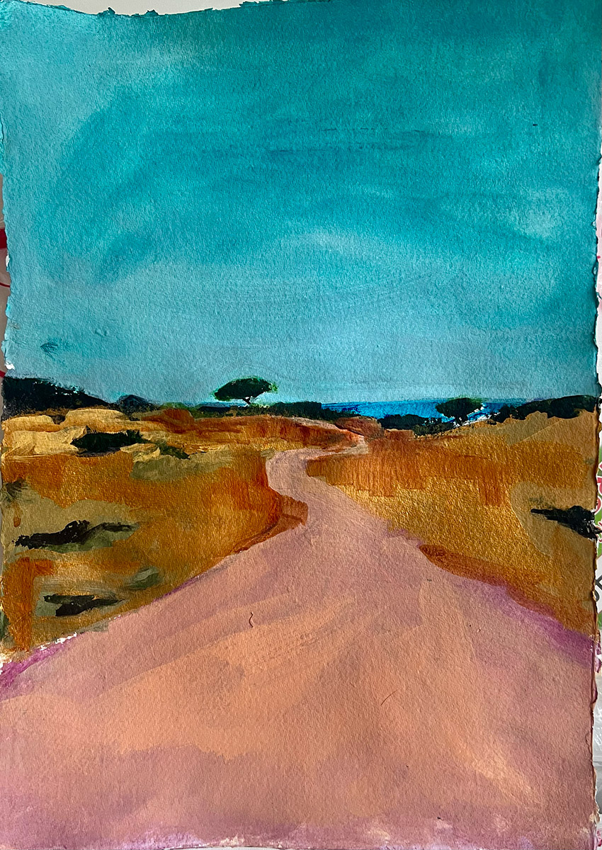 Acrylic on Cardboard<br />
30x41cm<br />
2025<br />
Available
