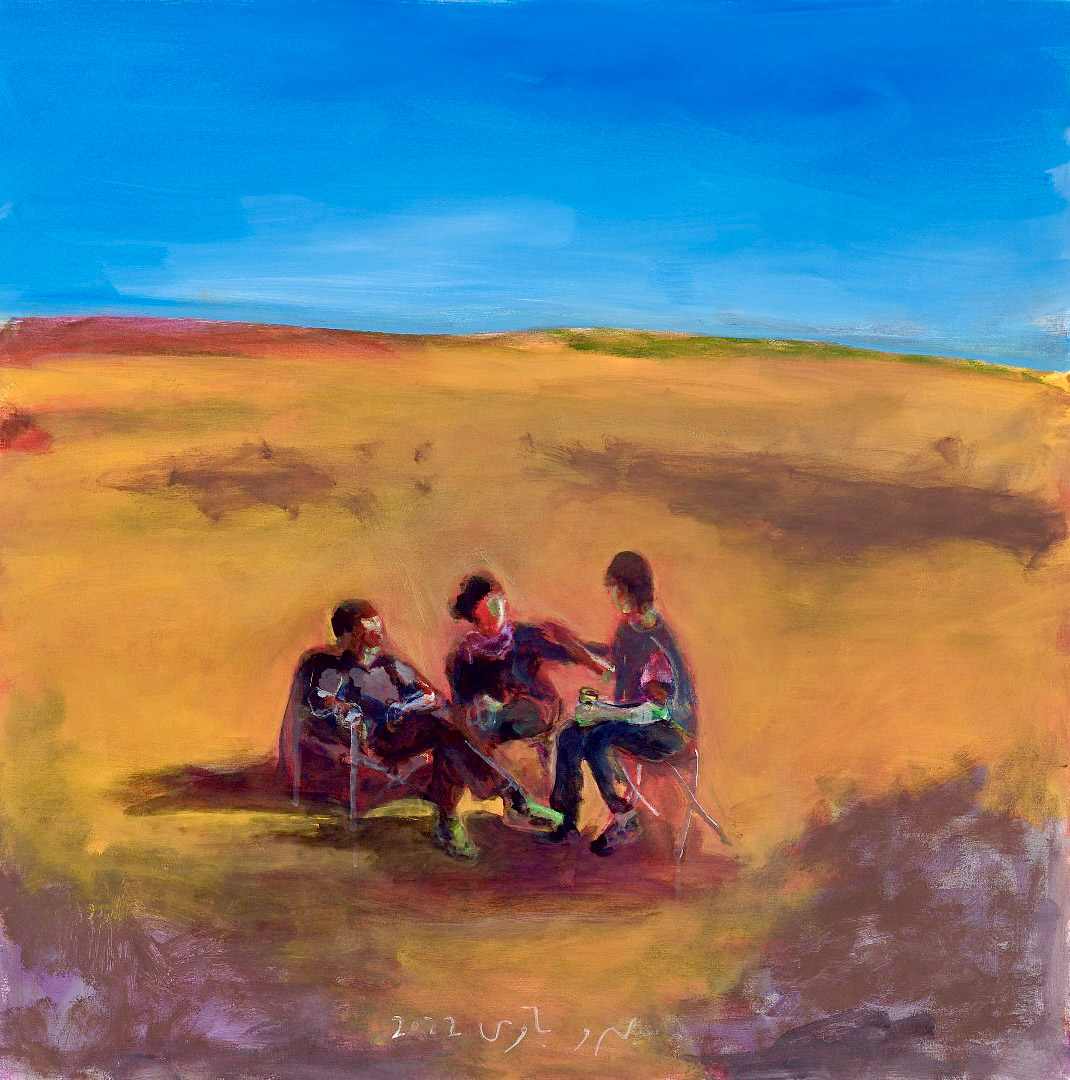 Acrylic on Canvas<br />
110x110 cm<br />
2022<br />
N/A