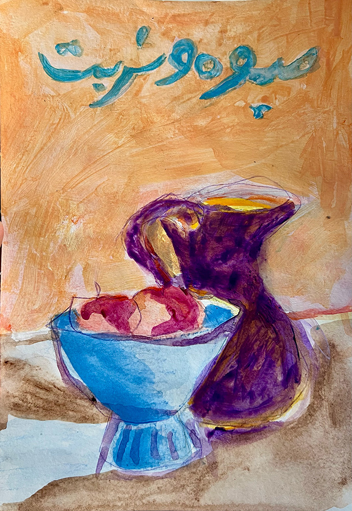 Acrylic on Cardboard<br />
20x30<br />
2025<br />
Available